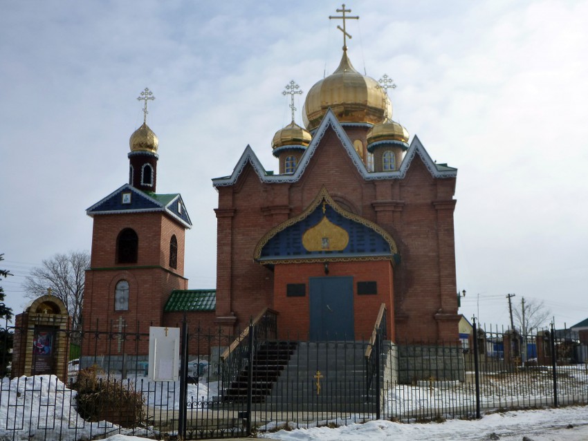 Церковь Рождества Пресвятой Богородицы (новая), Полдомасово (Ульяновский район, Ульяновская область). фасады