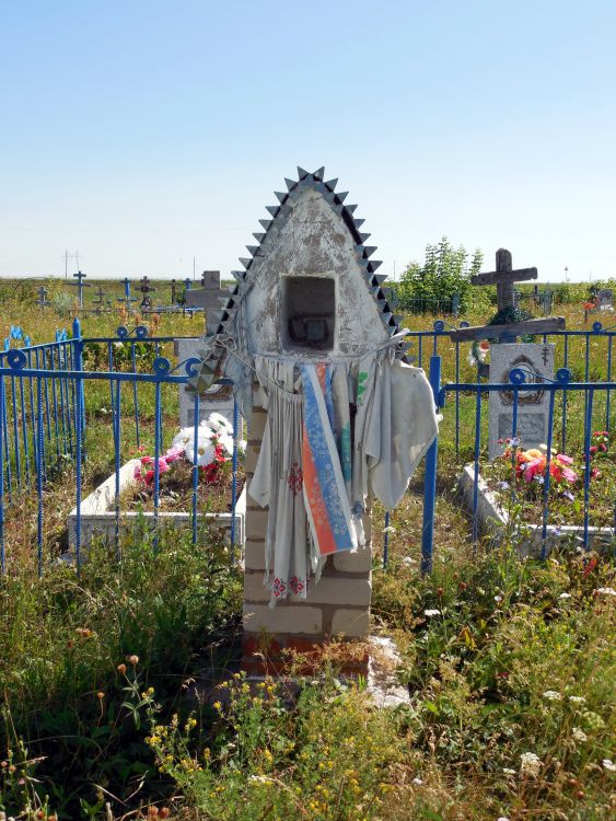 Неизвестная часовня, Верхние Челны (Нижнекамский район, Республика Татарстан). дополнительная информация, Часовенный столб рядом с часовней.