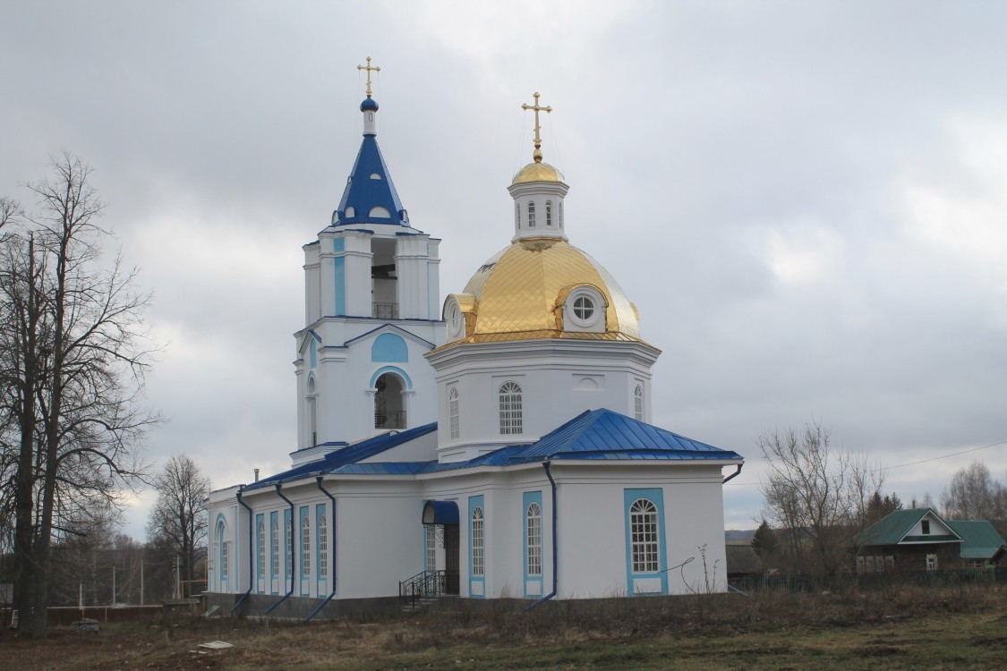 Церковь Петра и Павла, Верх-Ушнур (Советский район, Республика Марий Эл). фасады, Фасады