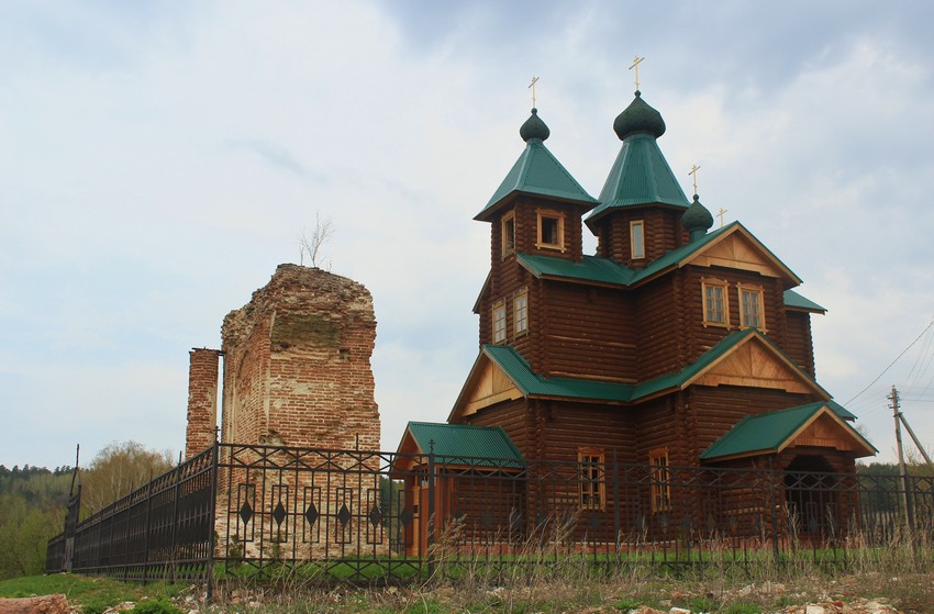 Сосновка. Церковь Василия Великого. фасады
