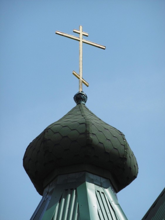 Церковь Василия Великого, Сосновка (Карсунский район, Ульяновская область). архитектурные детали, Завершение основного объема церкви 