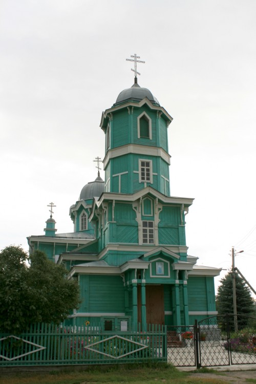 Чкарино. Церковь Покрова Пресвятой Богородицы. фасады