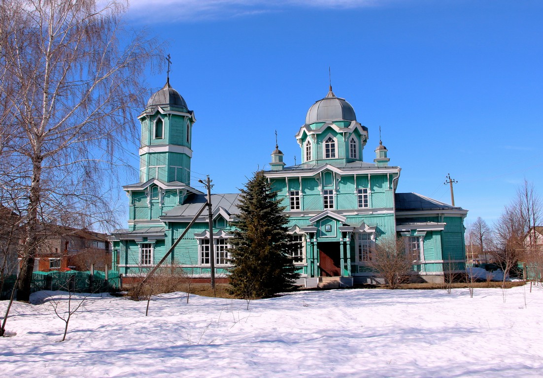 Чкарино. Церковь Покрова Пресвятой Богородицы. фасады