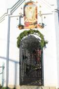 Церковь Покрова Пресвятой Богородицы, Решётка на проходе через колокольню<br>, Марисола, Сернурский район, Республика Марий Эл