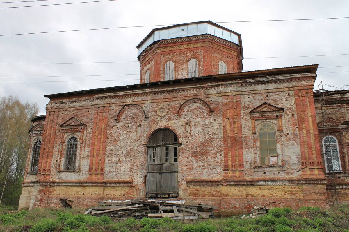 Церковь Троицы Живоначальной, Илеть (Параньгинский район, Республика Марий Эл). фасады