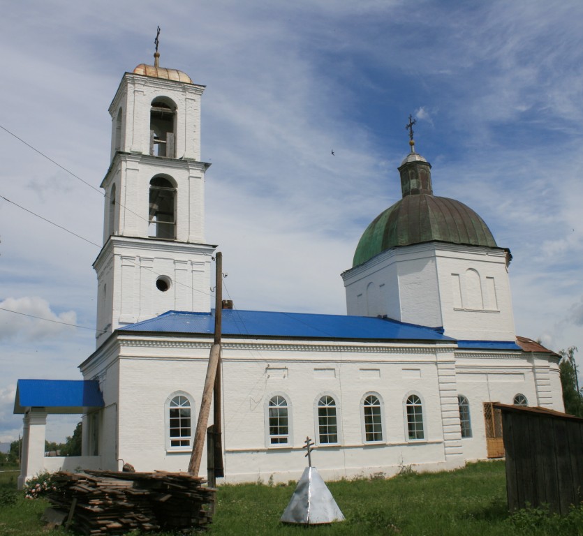 Церковь Покрова Пресвятой Богородицы, Упша (Оршанский район, Республика Марий Эл). фасады