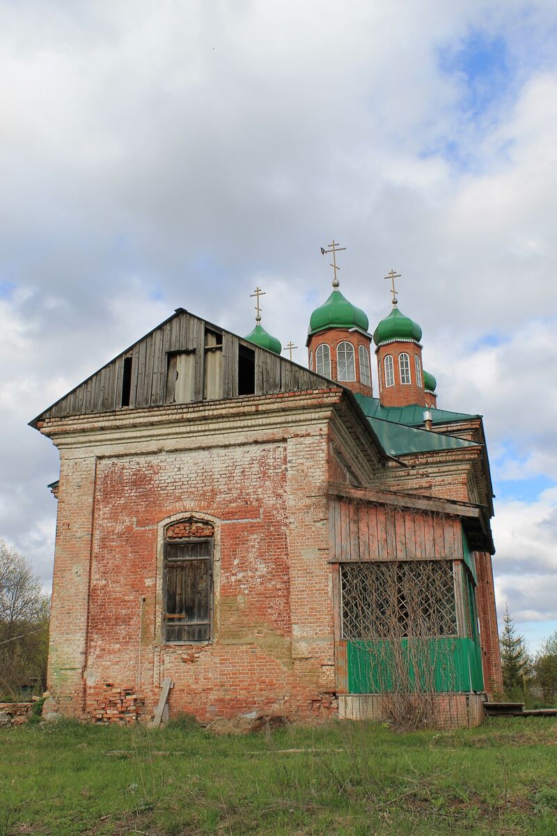 Церковь Николая Чудотворца, Мариец (Мари-Турекский район, Республика Марий Эл). фасады