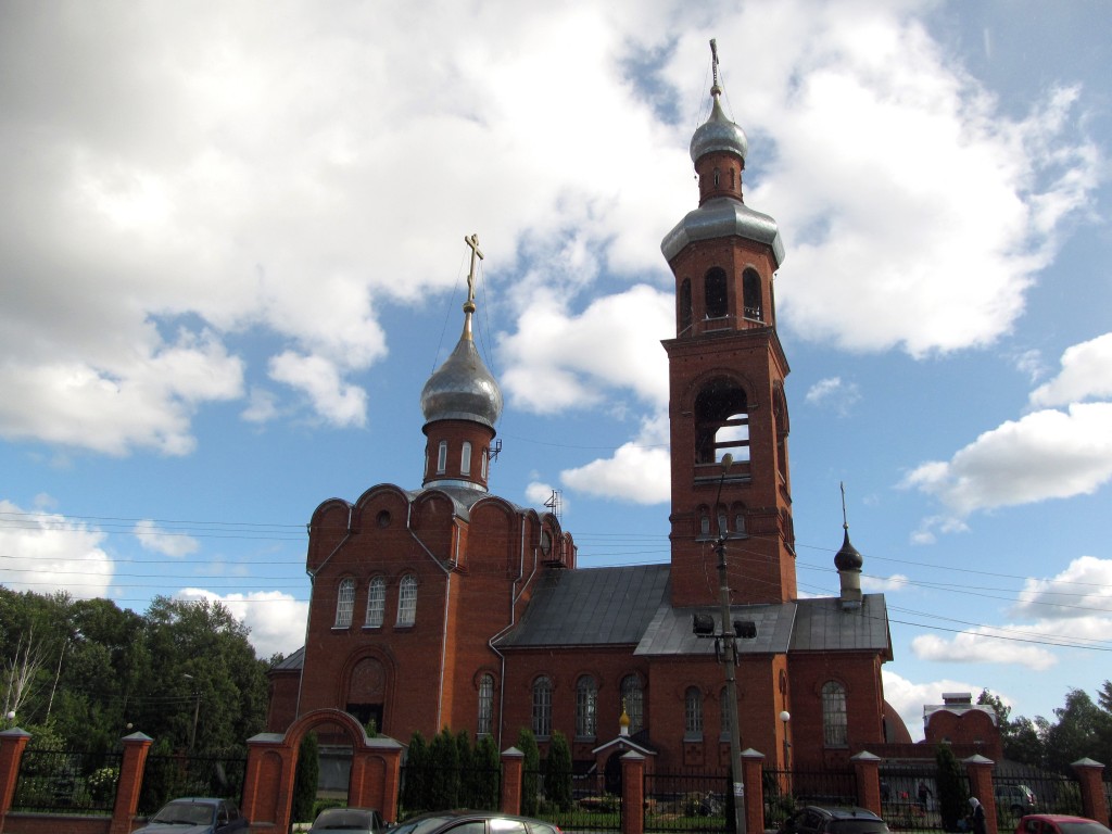 Медведево. Церковь Державной иконы Божией Матери. фасады