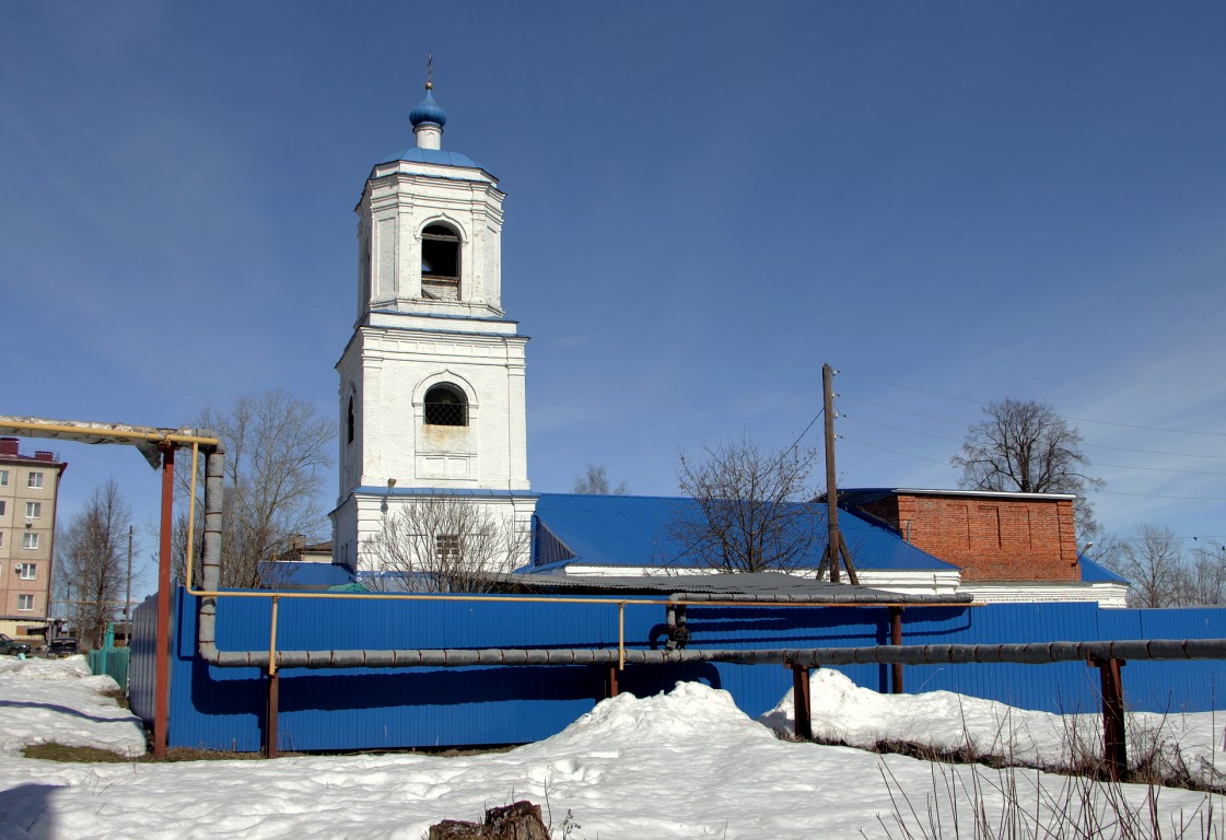 Азаново. Церковь Сретения Господня. фасады