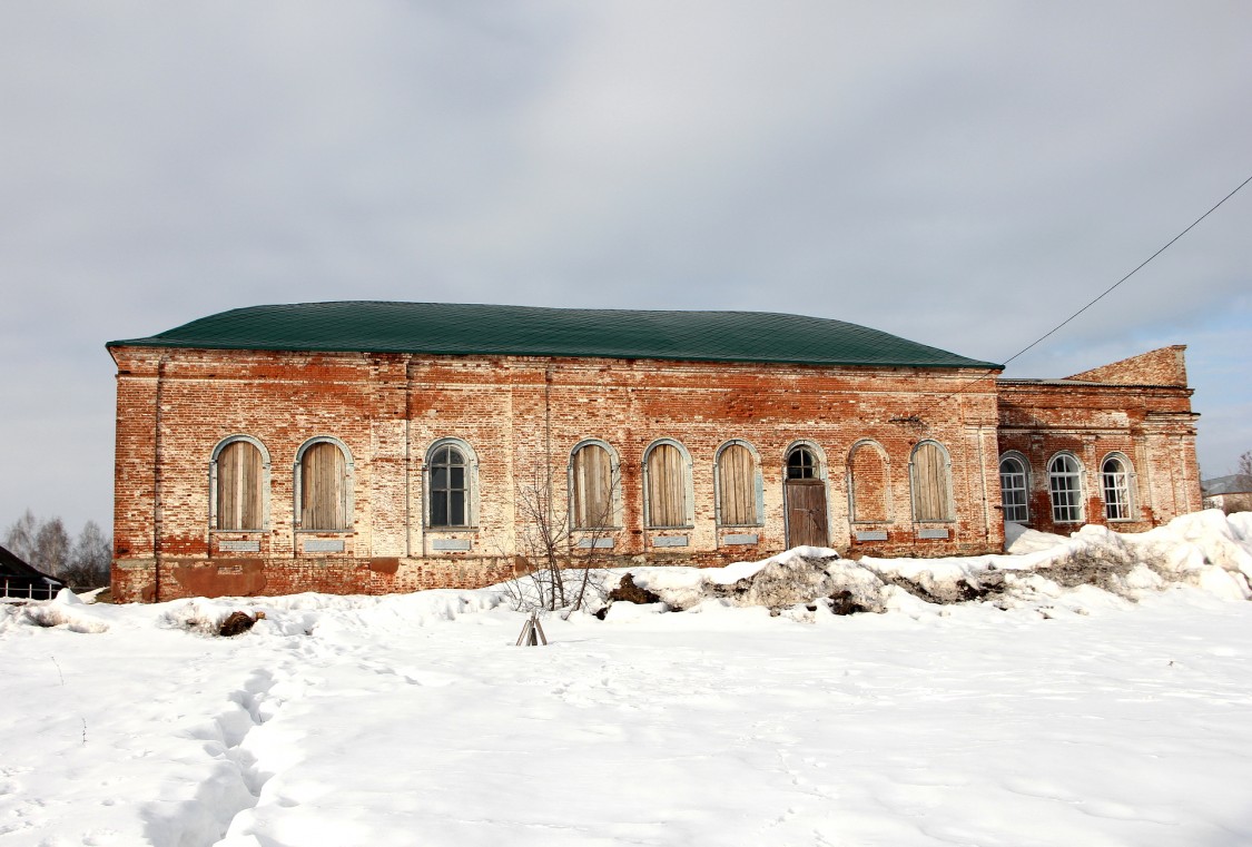 Пектубаево. Церковь Рождества Христова. фасады