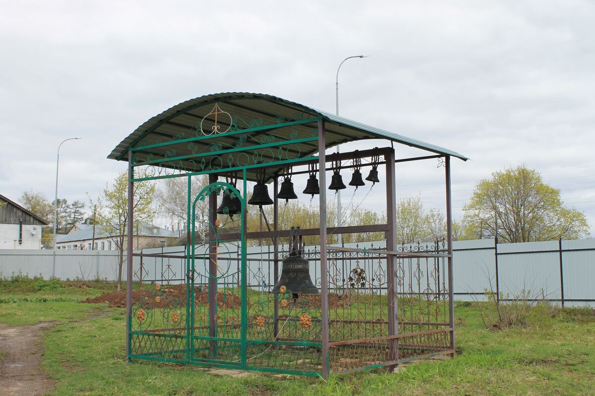 Церковь Рождества Христова, Пектубаево (Новоторъяльский район, Республика Марий Эл). дополнительная информация, Звонница