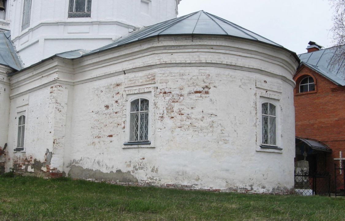 Церковь Покрова Пресвятой Богородицы, Кокшайск (Звениговский район, Республика Марий Эл). архитектурные детали, Апсида церкви