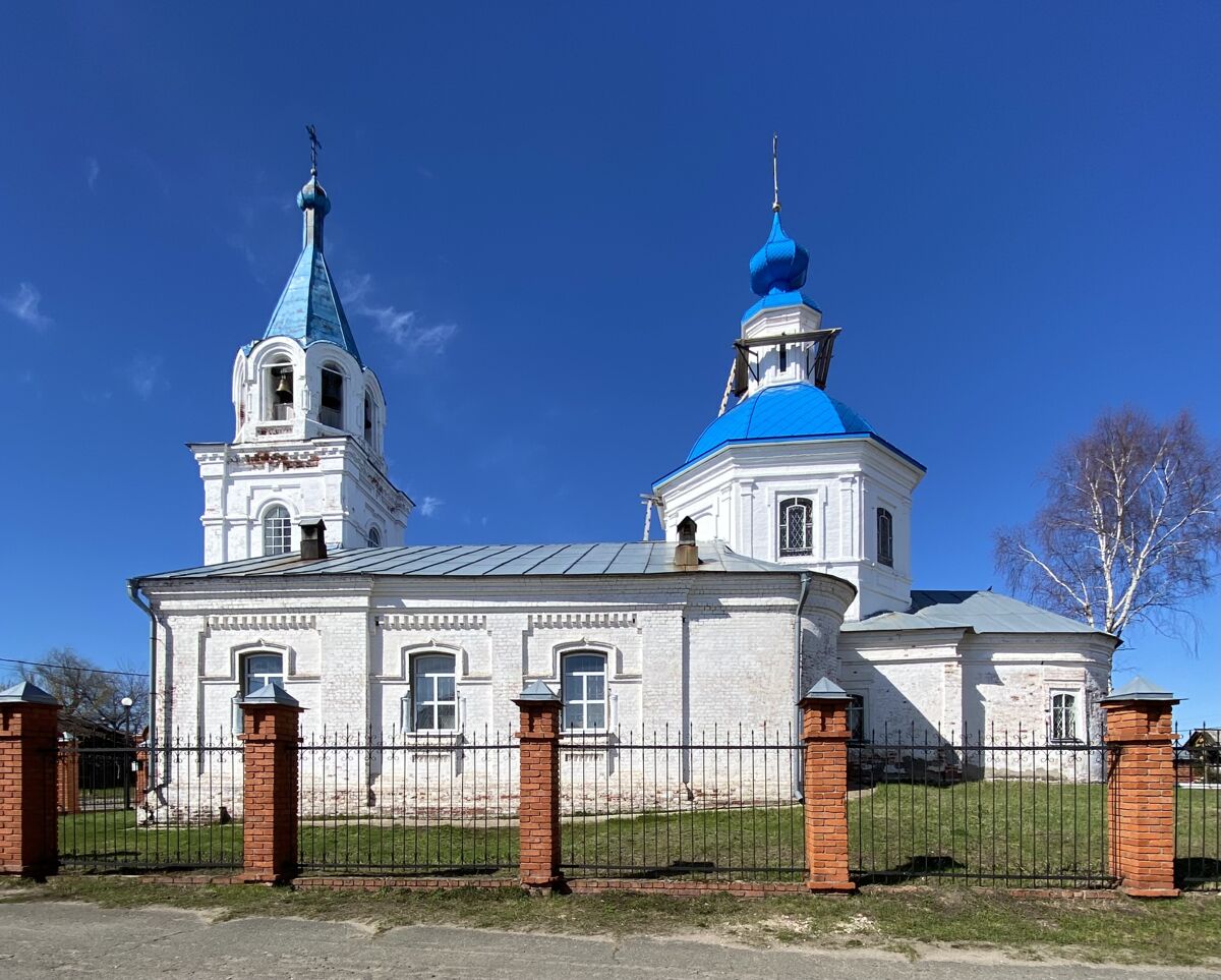 Церковь Покрова Пресвятой Богородицы, Кокшайск (Звениговский район, Республика Марий Эл). фасады, Южный фасад