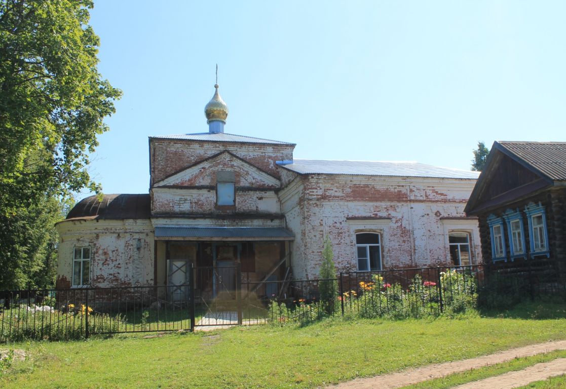 Церковь Преображения Господня, Кожважи (Горномарийский район, Республика Марий Эл). дополнительная информация, Фасады