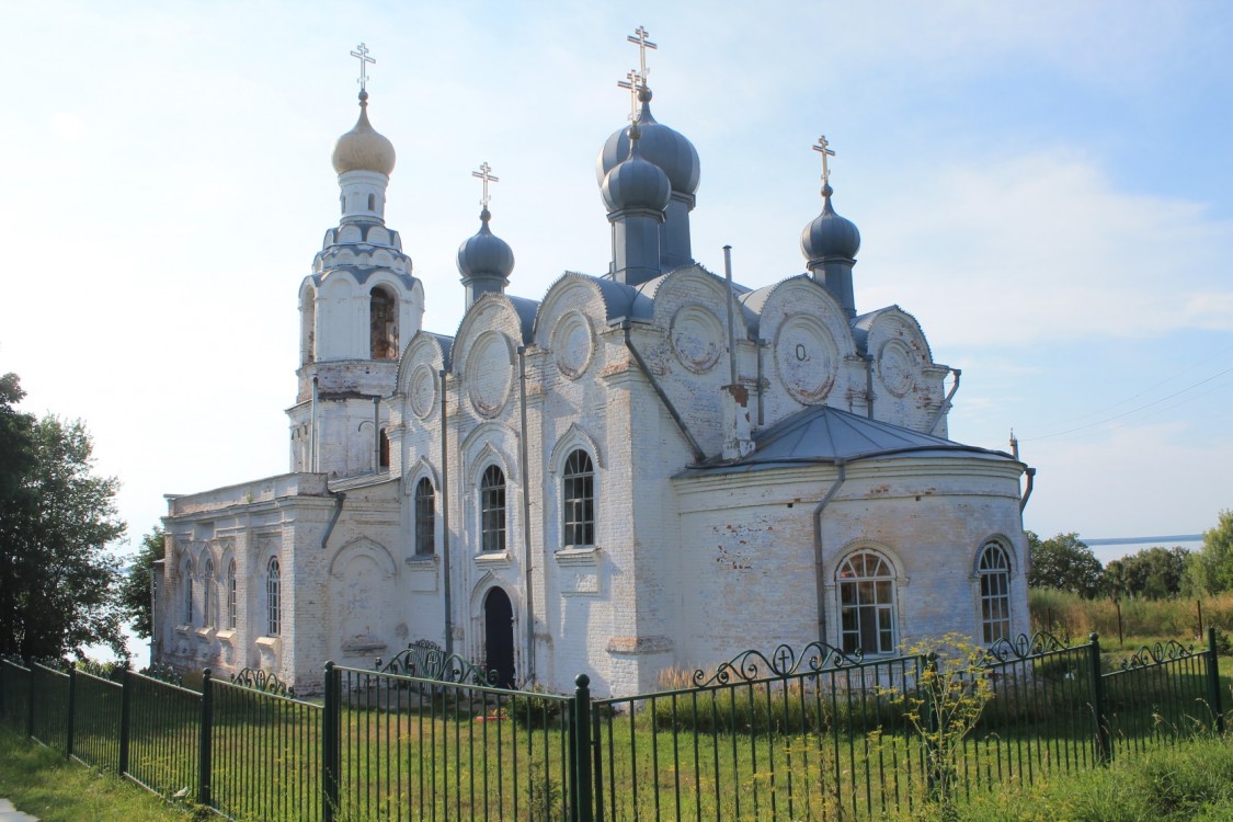 Церковь Троицы Живоначальной, Троицкий Посад (Горномарийский район, Республика Марий Эл). фасады, Фасады