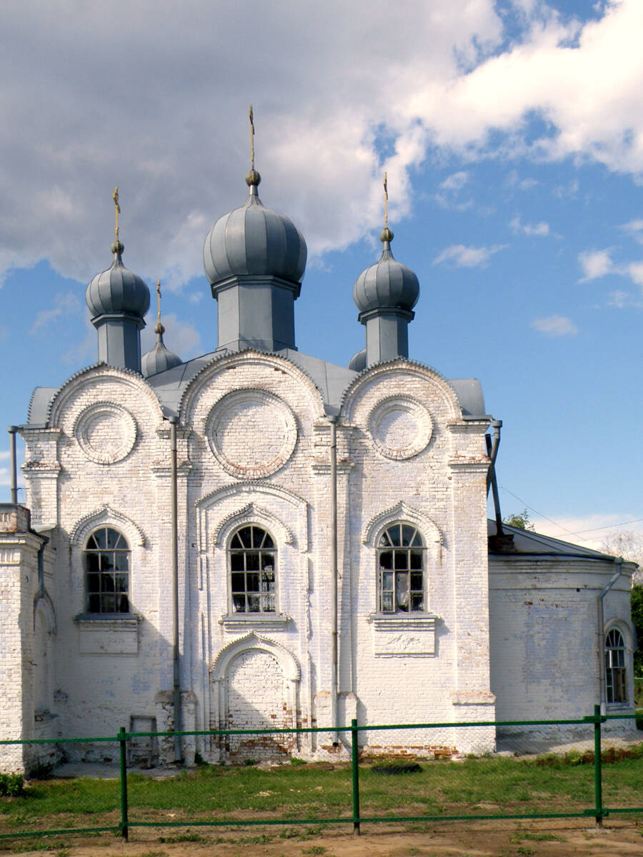 Церковь Троицы Живоначальной, Троицкий Посад (Горномарийский район, Республика Марий Эл). архитектурные детали, Основной объем