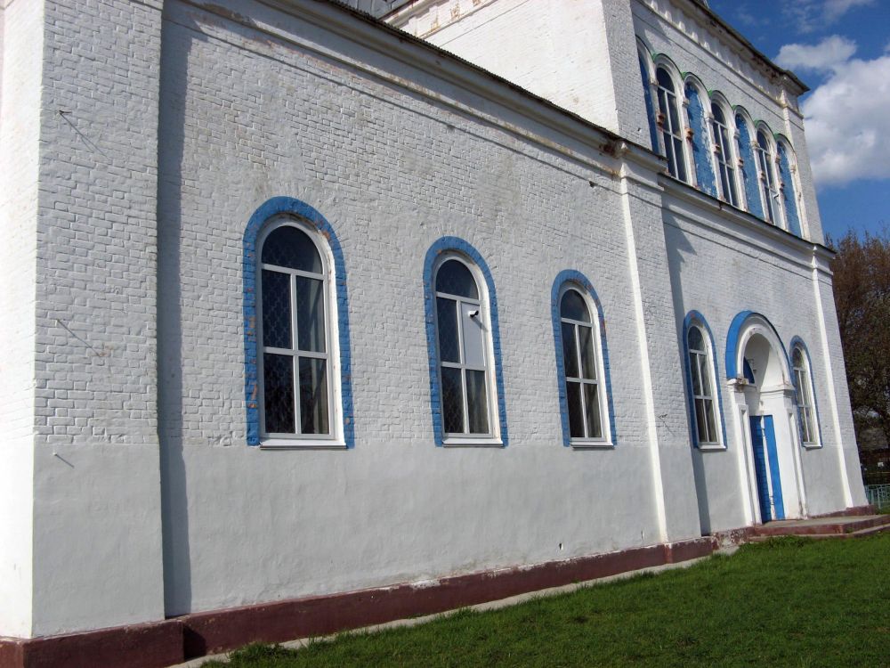 Новые Параты. Церковь Димитрия Солунского. фасады, Южный фасад церкви