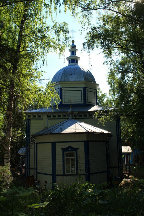 Нижний Азъял. Церковь Гурия Казанского. архитектурные детали, Вид с востока