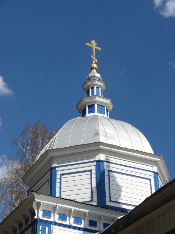 Нижний Азъял. Церковь Гурия Казанского. архитектурные детали, Купол основного объема церкви 