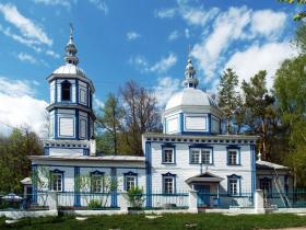 Нижний Азъял. Церковь Гурия Казанского
