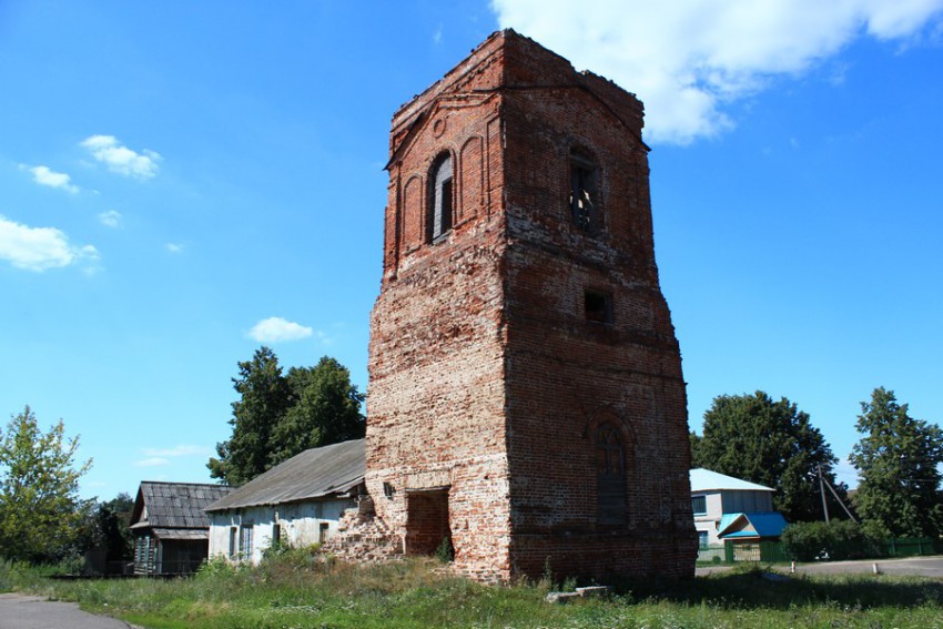 Церковь Троицы Живоначальной (старая), Помары (Волжский район и г. Волжск, Республика Марий Эл). фасады, Вид с северо-востока