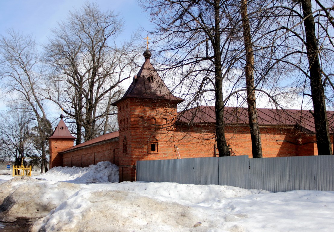 Ежово. Мироносицкий женский монастырь. дополнительная информация, Северная стена монастырской ограды. 