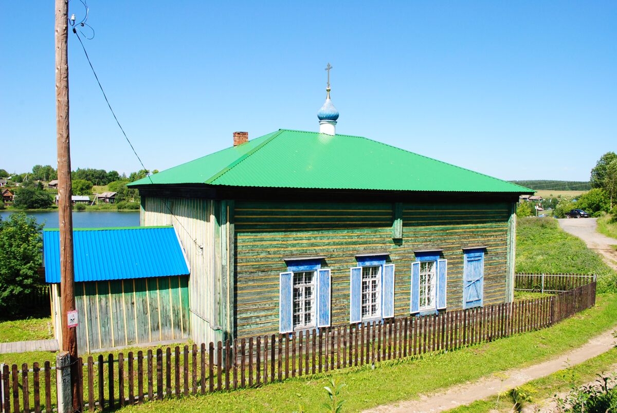 Часовня Рождества Христова, Чусовое (Шалинский район (Шалинский ГО и ГО Староуткинск), Свердловская область). фасады