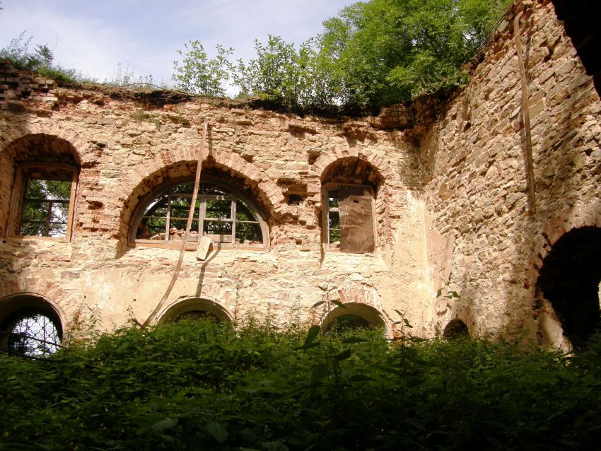 Церковь Рождества Христова, Усадище (Псковский район, Псковская область). интерьер и убранство