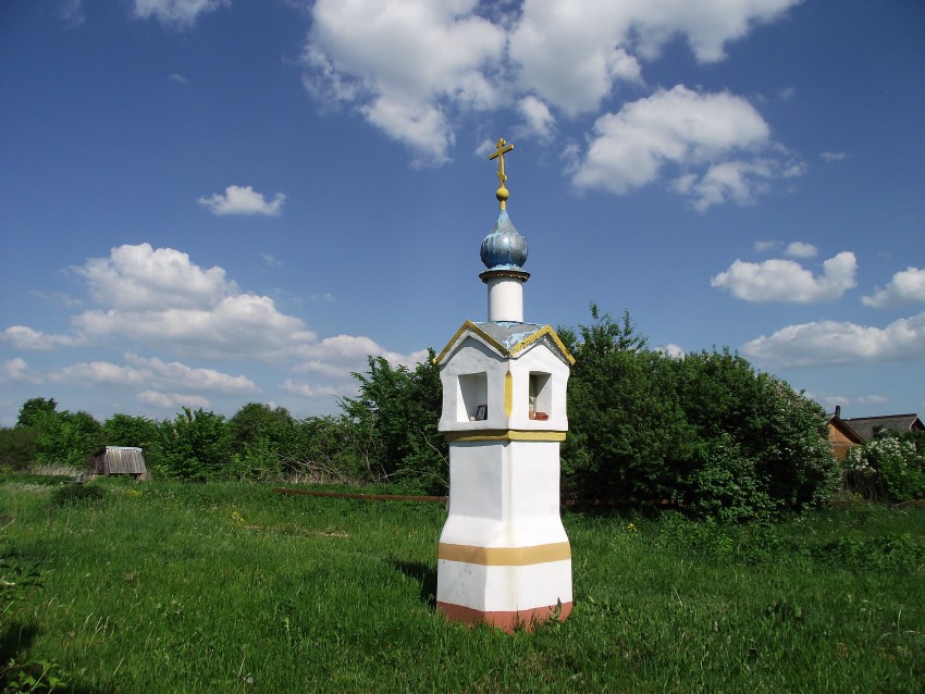 Неизвестная часовня, Пестерюгино (Собинский район, Владимирская область). общий вид в ландшафте