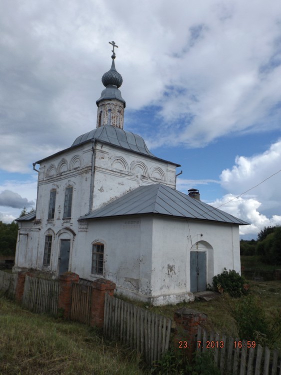 Церковь Михаила Архангела, Архангел (Комсомольский район, Ивановская область). фасады