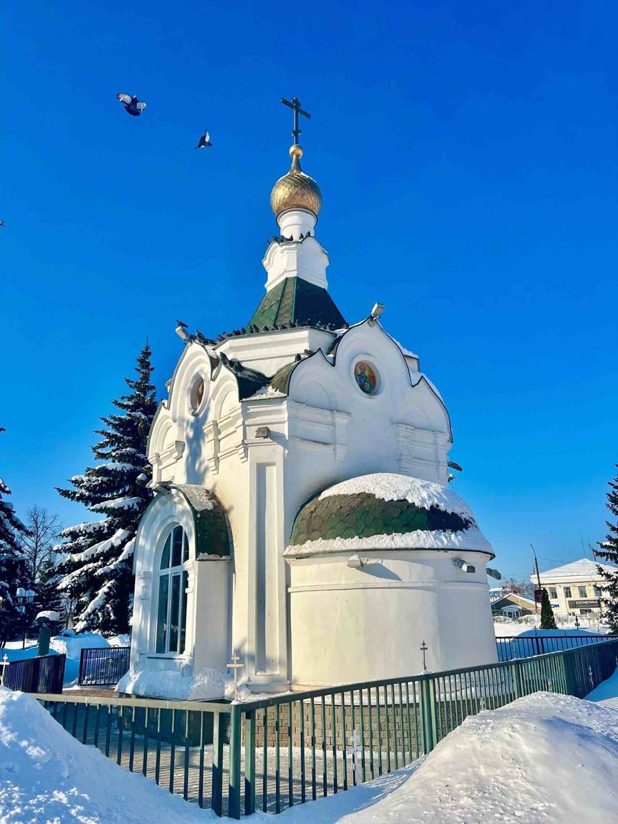 Богородск. Церковь Покрова Пресвятой Богородицы. фасады