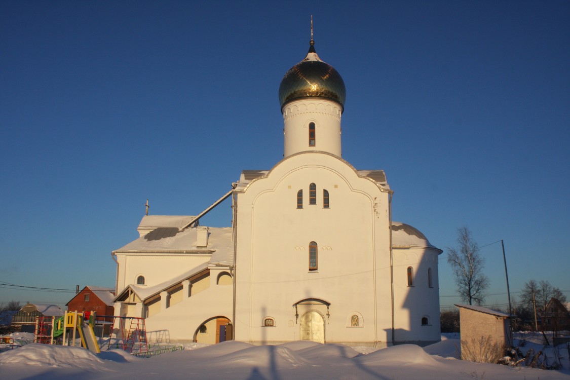 Поварово. Церковь Рождества Пресвятой Богородицы. фасады