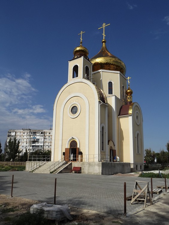 Церковь Николая Чудотворца, Бердянск (Бердянский район, Украина, Запорожская область). общий вид в ландшафте