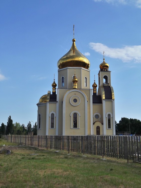 Церковь Николая Чудотворца, Бердянск (Бердянский район, Украина, Запорожская область). общий вид в ландшафте
