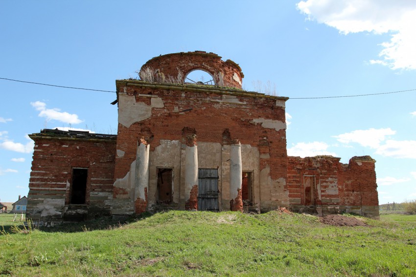 Ключёвка. Церковь Петра и Павла (старая). фасады