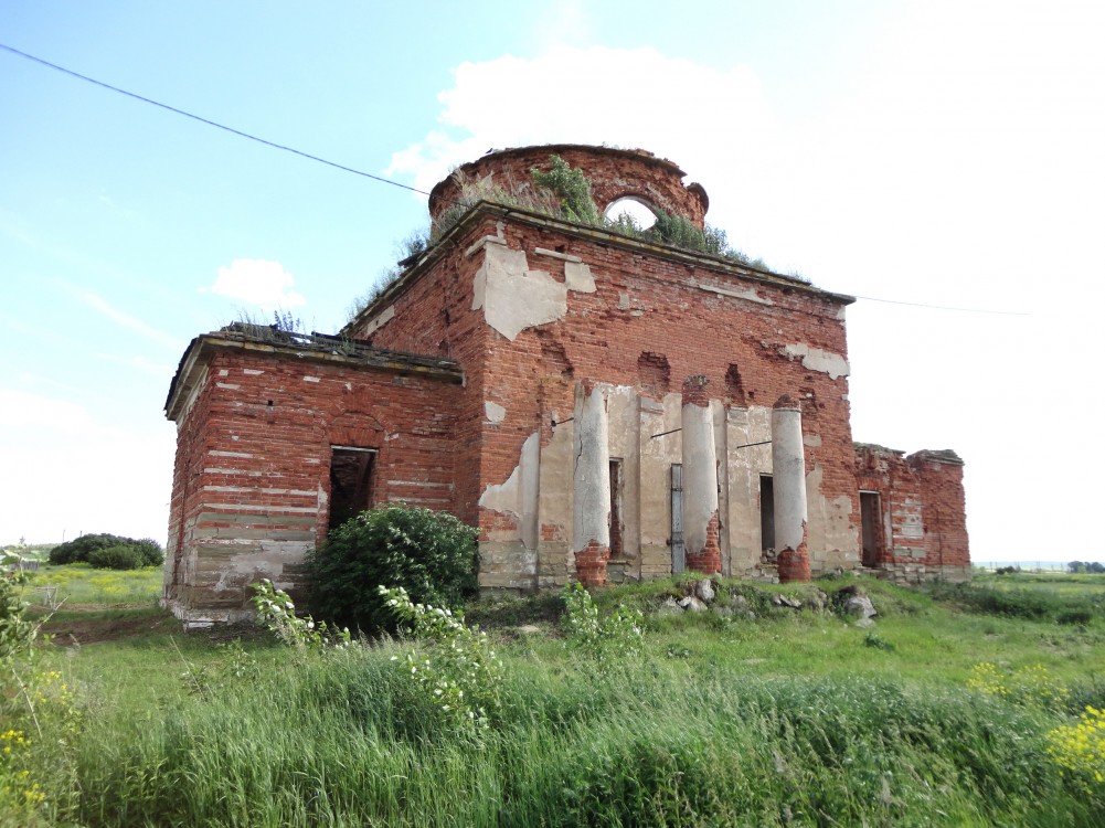 Ключёвка. Церковь Петра и Павла (старая). фасады