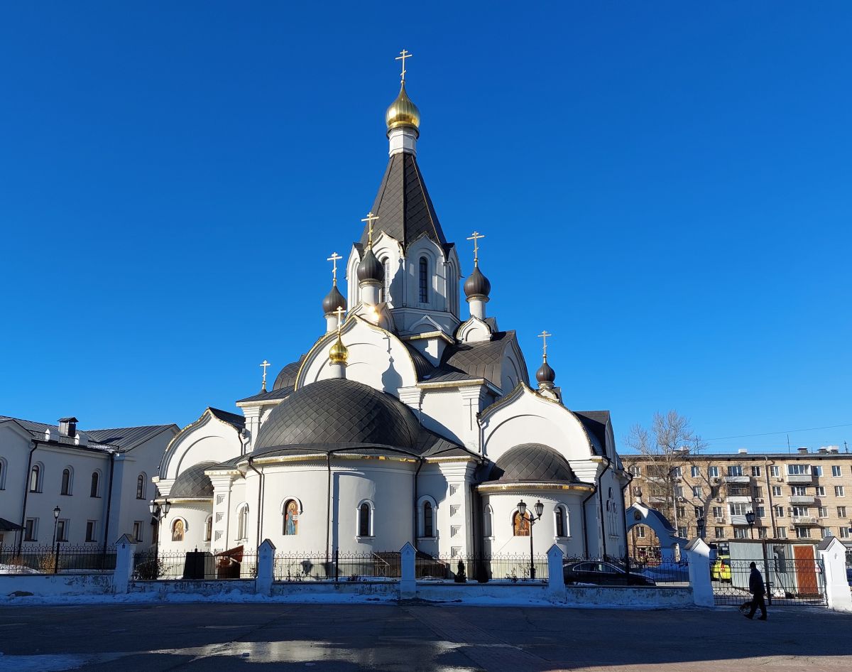 Церковь Кирилла и Мефодия на Дубровке, Южнопортовый (Юго-Восточный административный округ (ЮВАО), г. Москва). фасады