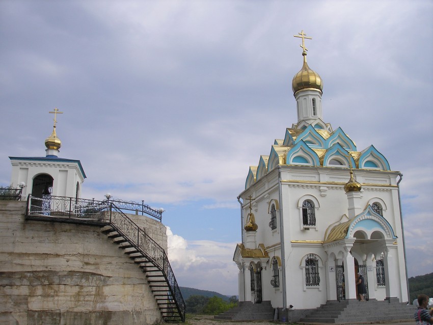 Курорта. Богородице-Табынский женский монастырь. Колокольня. фасады