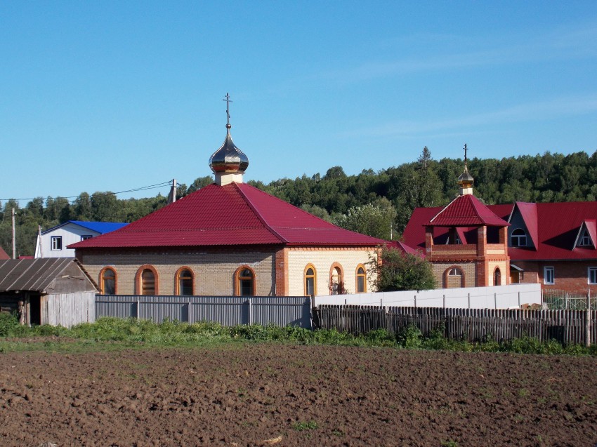 Скит Богородице-Табынского женского монастыря, Пчелосовхоз (Гафурийский район, Республика Башкортостан). общий вид в ландшафте