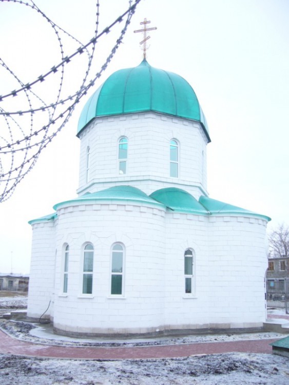 Церковь Михаила Архангела при ФКУ ИК-2, Северный (Новоульяновск, город, Ульяновская область). общий вид в ландшафте