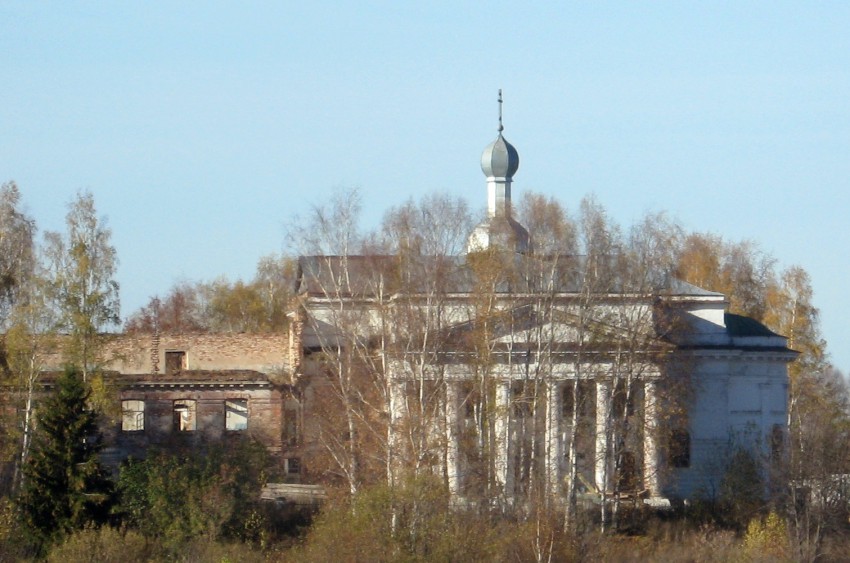 Вожгалы. Церковь Спаса Преображения. фасады