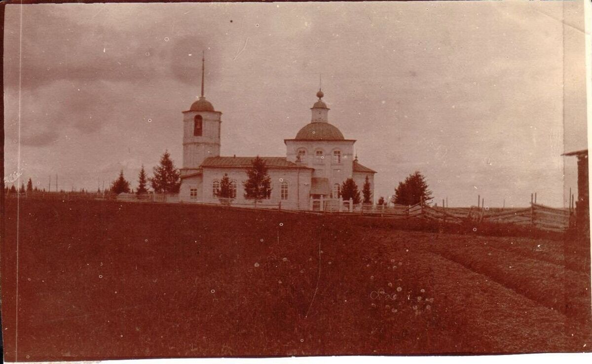Церковь Троицы Живоначальной, Троицко-Печорск (Троицко-Печорский район, Республика Коми). архивная фотография