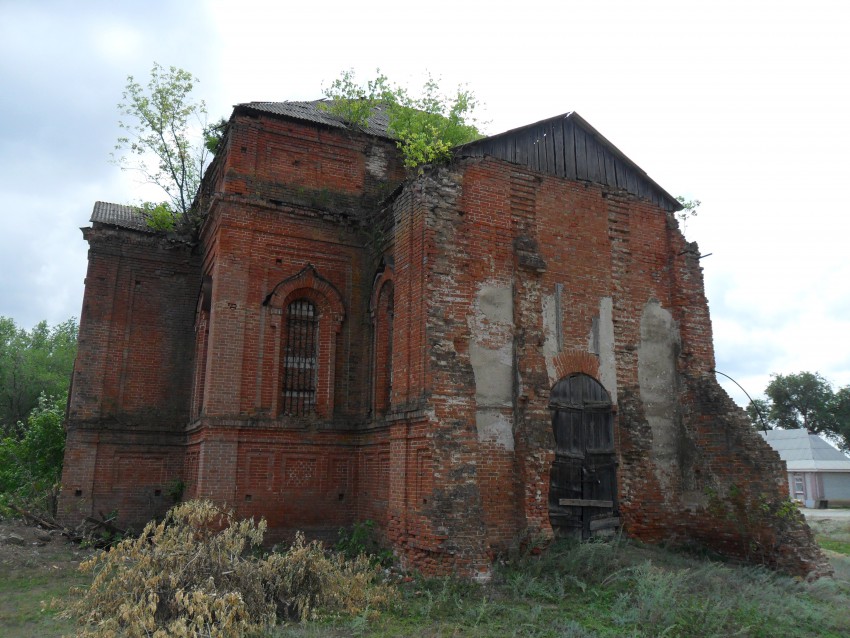 Колушкино. Церковь Иоанна Богослова. фасады