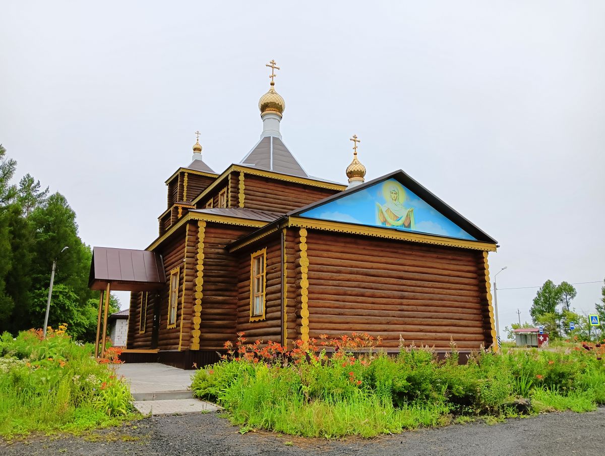 Церковь Владимирской иконы Божией Матери, Берсеневка (Лямбирский район, Республика Мордовия). фасады