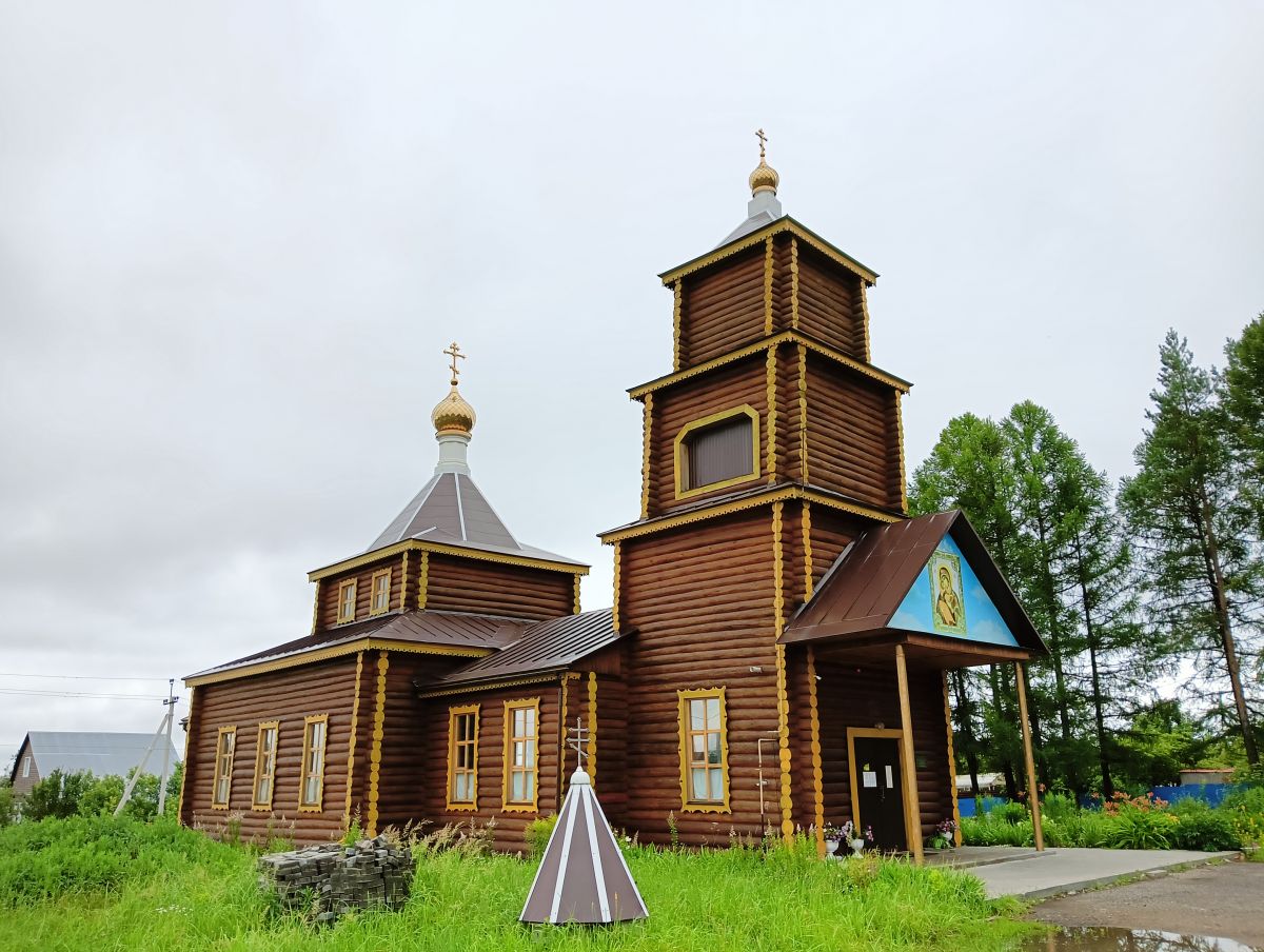 Церковь Владимирской иконы Божией Матери, Берсеневка (Лямбирский район, Республика Мордовия). фасады