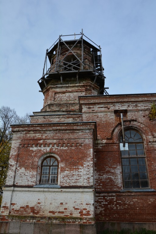Церковь Входа Господня в Иерусалим, Посолодино (Плюсский район, Псковская область). фасады