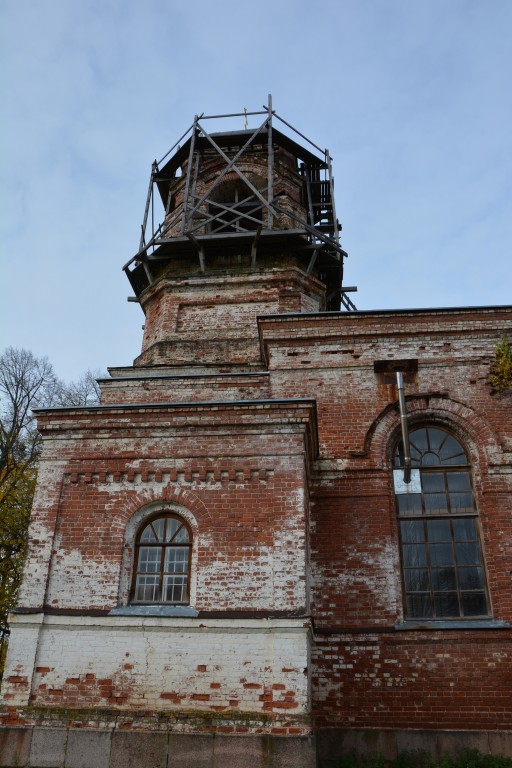 Посолодино. Церковь Входа Господня в Иерусалим. архитектурные детали