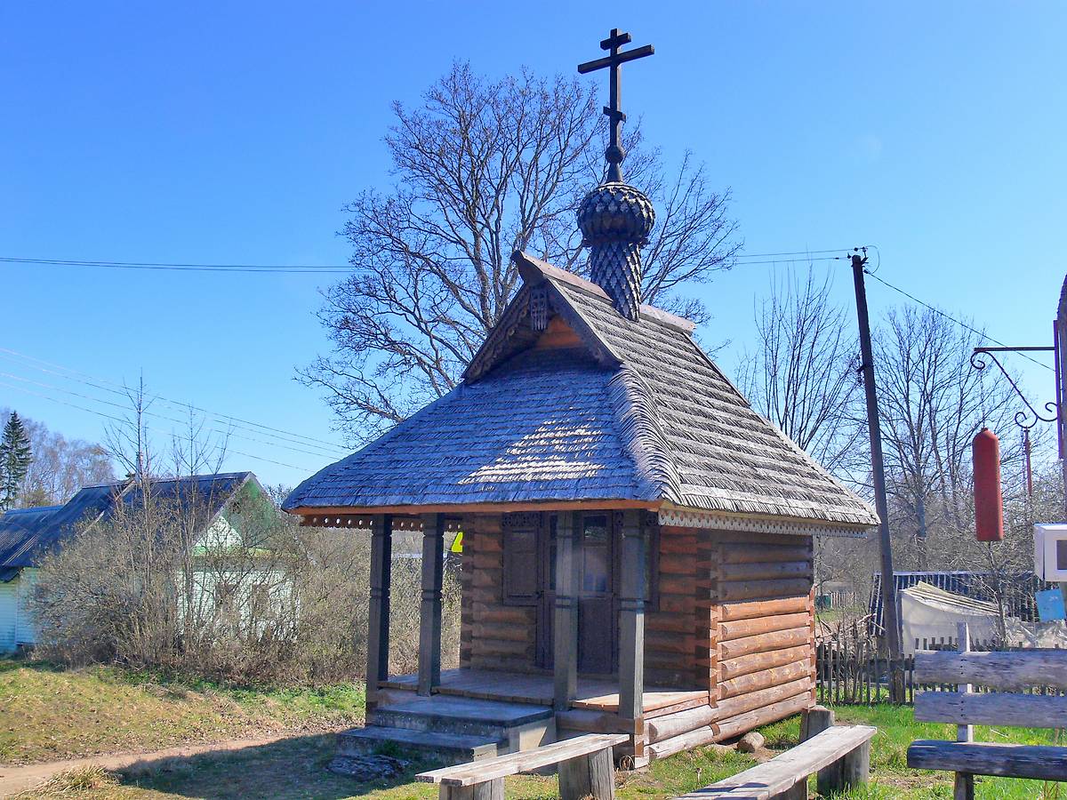 фасады. Часовня иконы Божией Матери "Знамение", Полосы (Плюсский район, Псковская область)