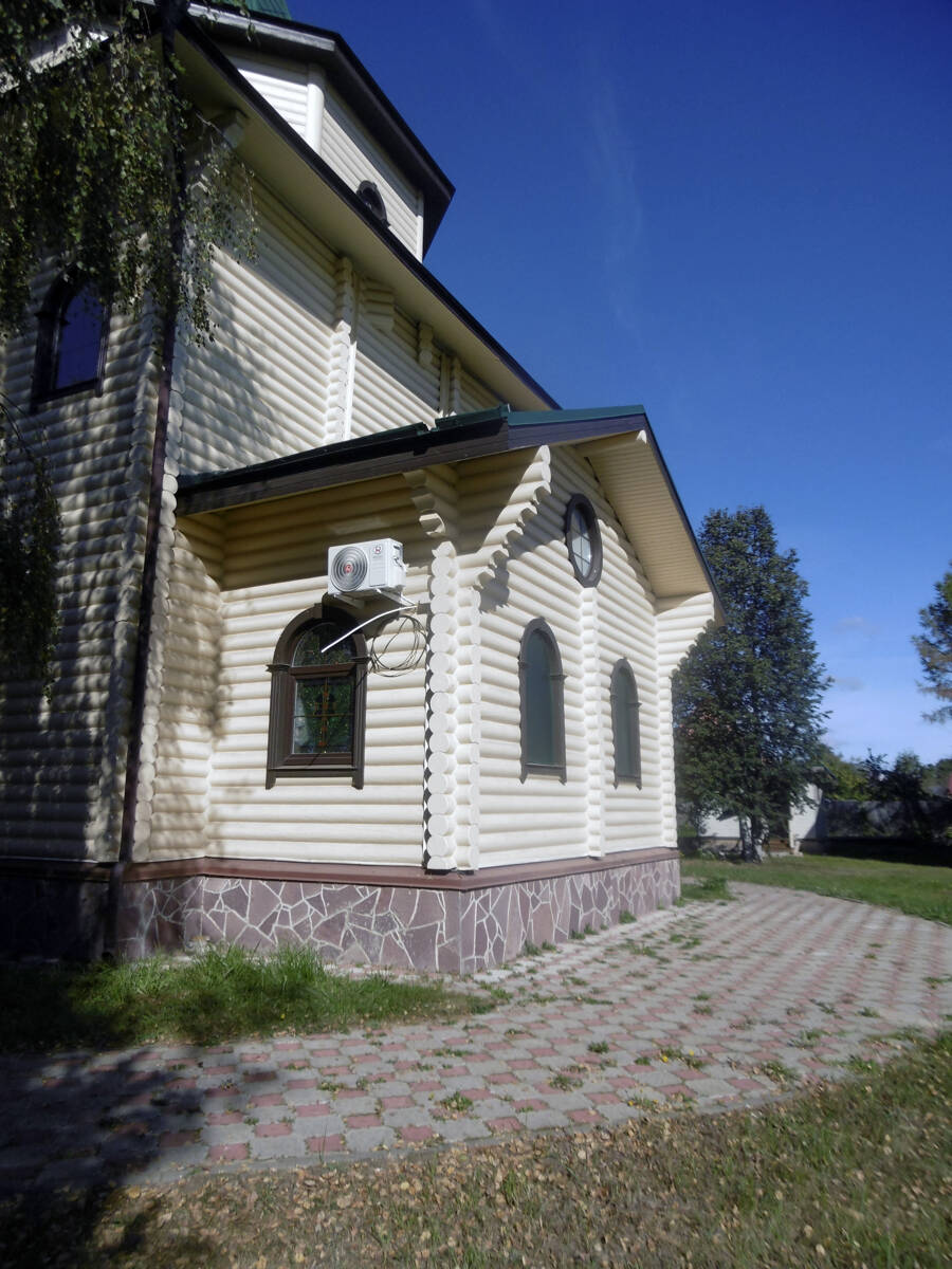 Церковь Казанской иконы Божией Матери, Лукино (Балахнинский район, Нижегородская область). архитектурные детали, Апсида церкви 