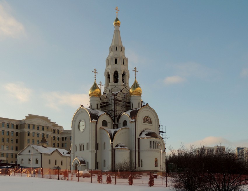 Храм иверской на мичуринском нижний придел фото